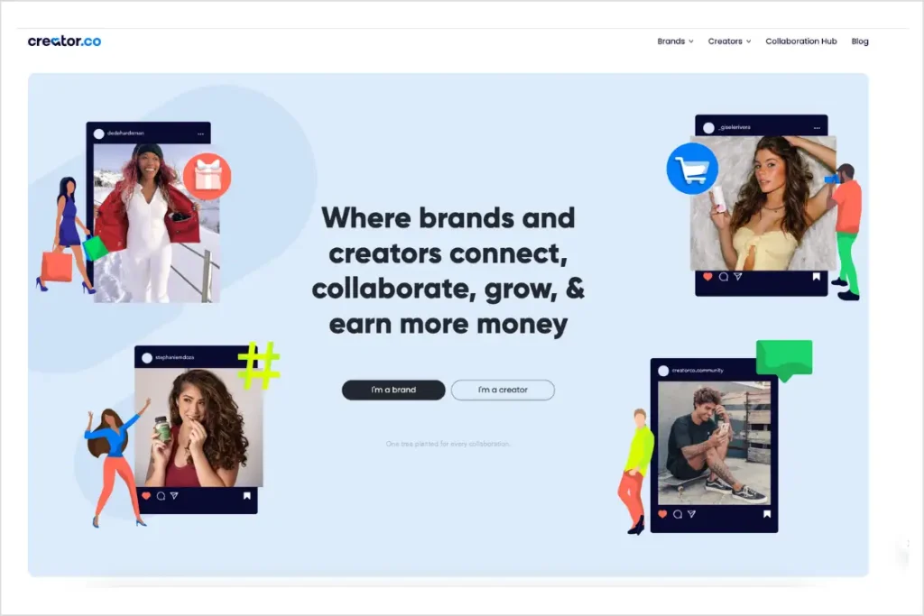 Creator.co Marketing Website